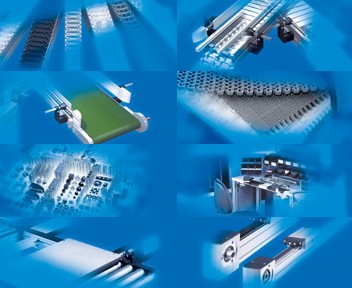 Conveyors systemen, kettingtransporteurs, complete handling systemen en aluminium profielen