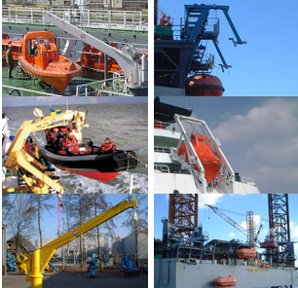 Manufacturer of life-saving appliances, RHIB catch systems and deck cranes
